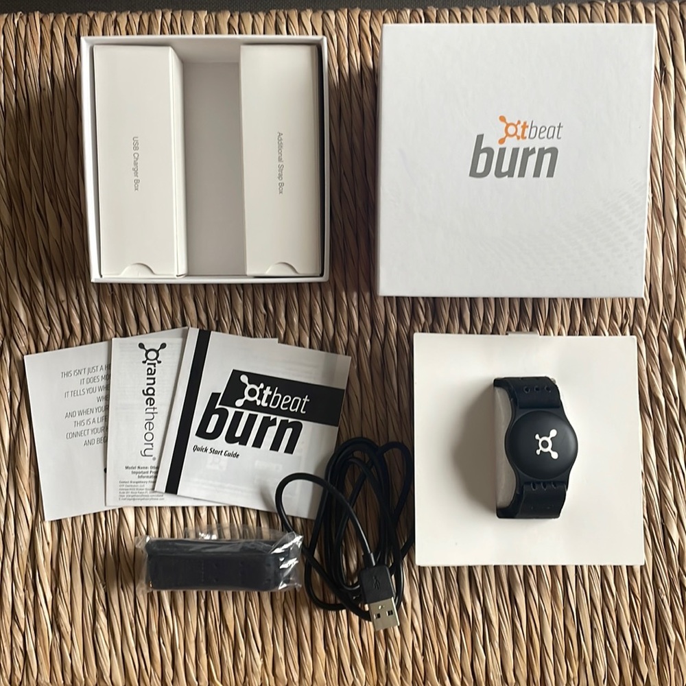 OTBeat Burn 2.0 OrangeTheory Orange Theory Armband Heart Rate Monitor